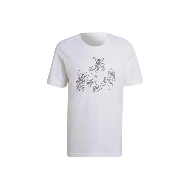 Disney X Adidas Originals T Shirts Men White-0