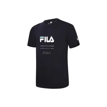 FILA T Shirts Men Navy Blue