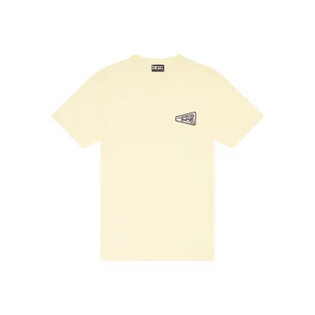 DIESEL T-Shirts Men Yellow