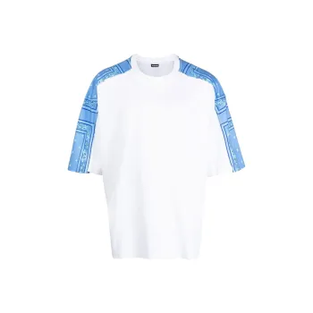 Jacquemus T-Shirts Men White Blue