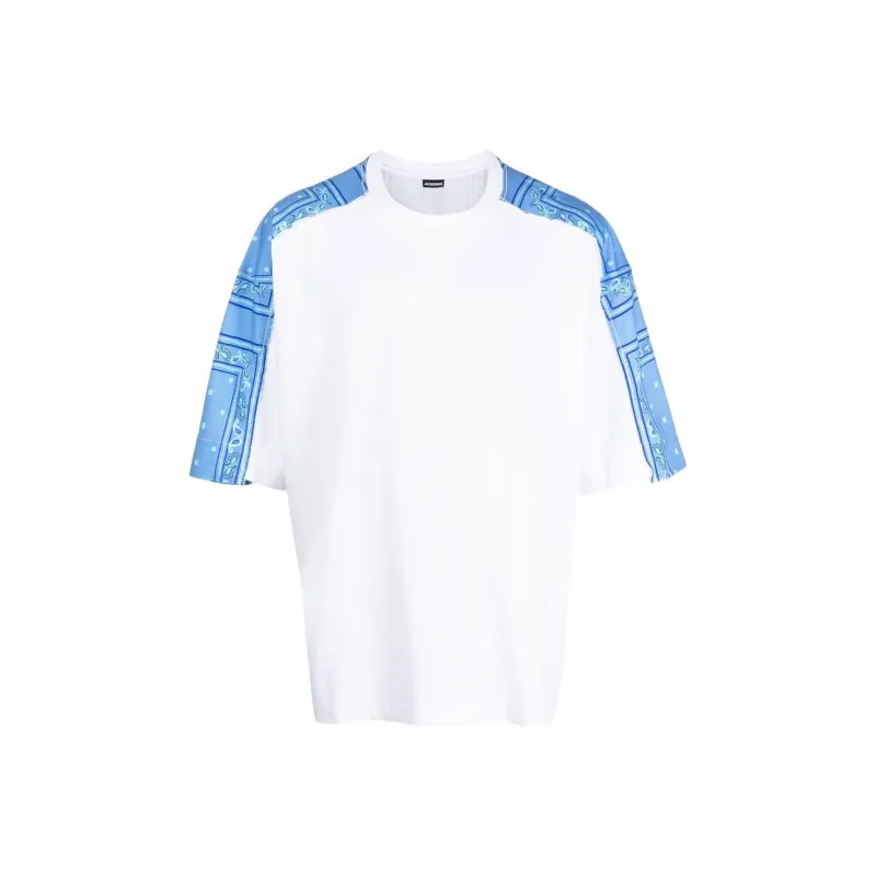 Jacquemus T-Shirts Men White Blue-0