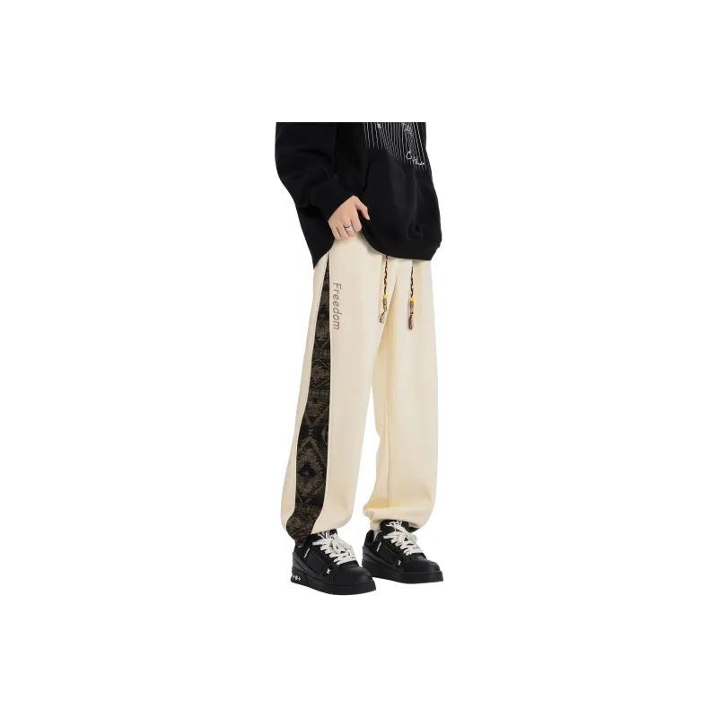 MARK WAFFLE Knitted Sports Pants Unisex-12