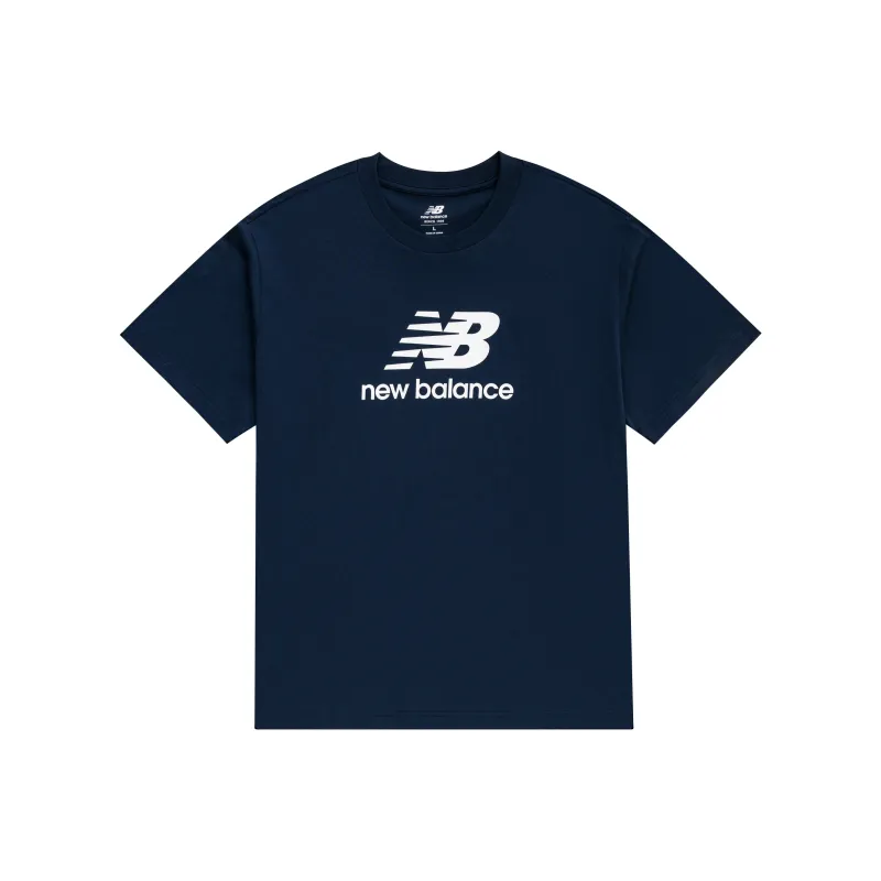 New Balance T Shirt Unisex Dark Blue-0