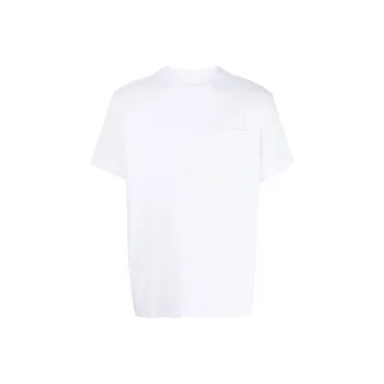 Sacai Side Zip Crewneck T Shirt