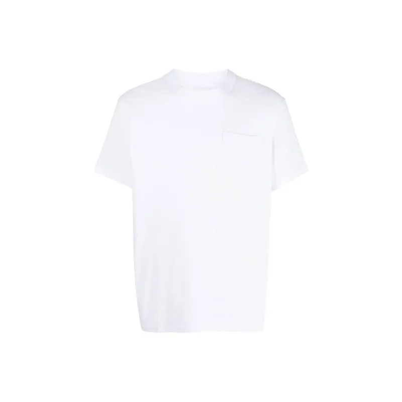 Sacai Side Zip Crewneck T Shirt-0