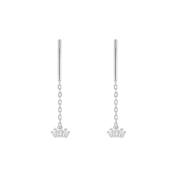 NIANNIANXI S 999 Fine Silver Stud Earrings Women's