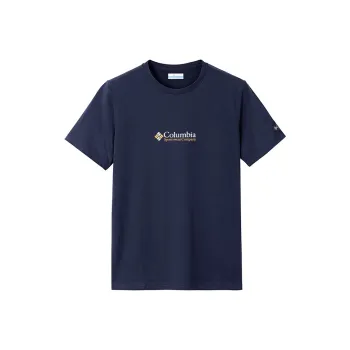 Columbia T Shirts Men Navy Blue