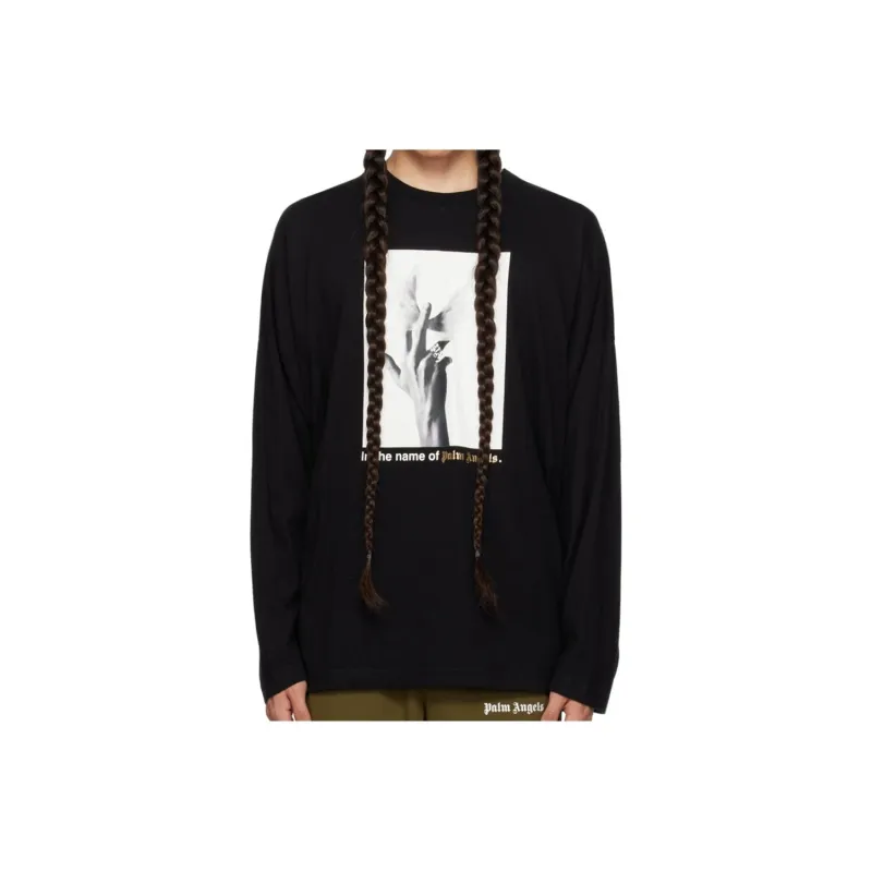 PALM ANGELS FW23 T Shirt Men's Black-0