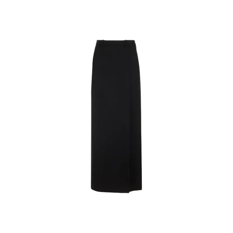 Balenciaga Side Slit Tailored Maxi Skirt-1
