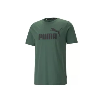 PUMA ESS LOGO TEE S T-Shirt Men's Green