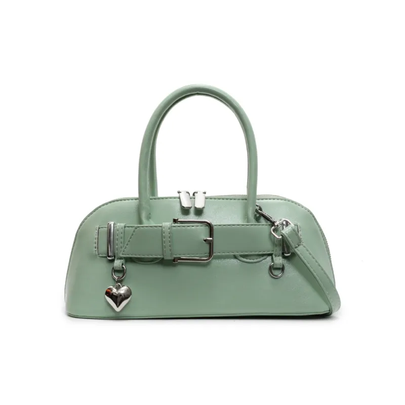 Yalu PU Shoulder Bag, Crossbody Bag, Handbag Women's Black/Ecru/Silver/Pink/Green/Blue-29