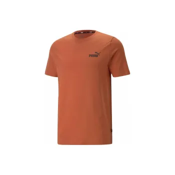 PUMA ESS SMALL LOGO TEE S T-Shirt Men's Orange