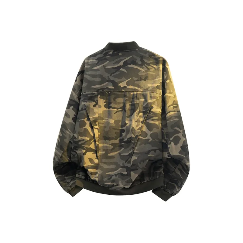 Ice Flying Baseball Jacket Unisex Camouflage-1