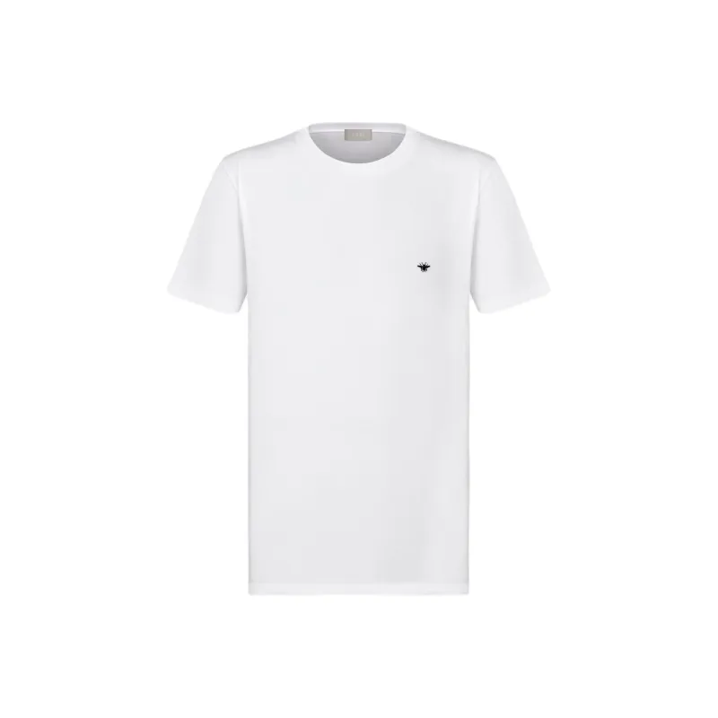 DIOR Quarterly New Products T Shirts Men White-0