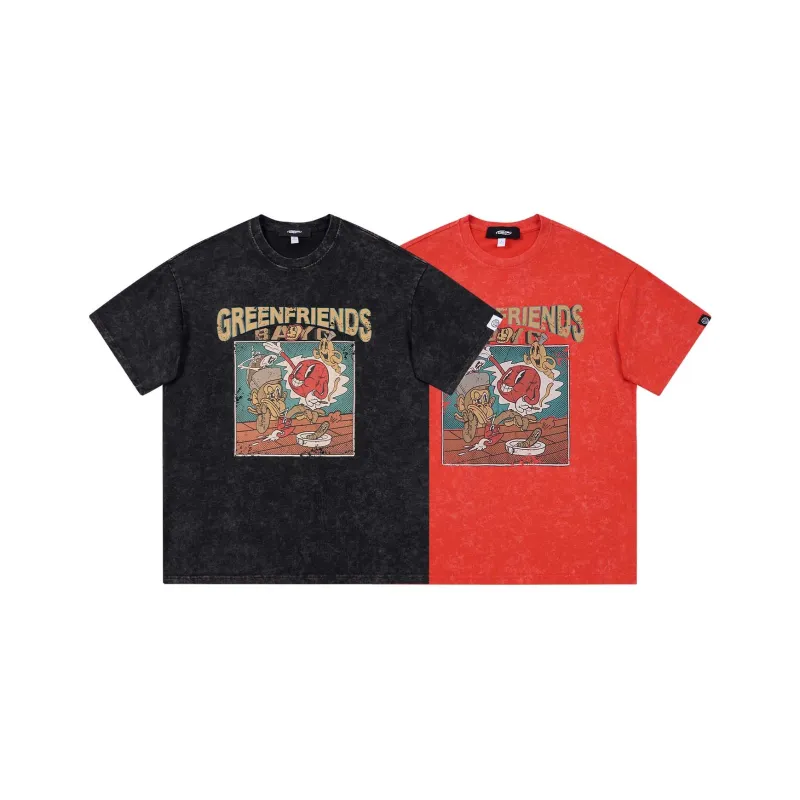 GF X Boredom Ape SS23 Co branded Series T Shirts Unisex-2