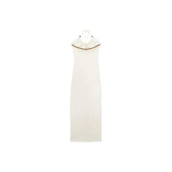 ONNFB Slip Dresses Women's Apricot-1