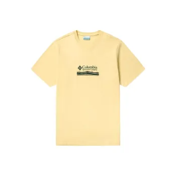 Columbia T Shirts Men Yellow