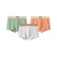 Cream Green+Light Orange+Milk White