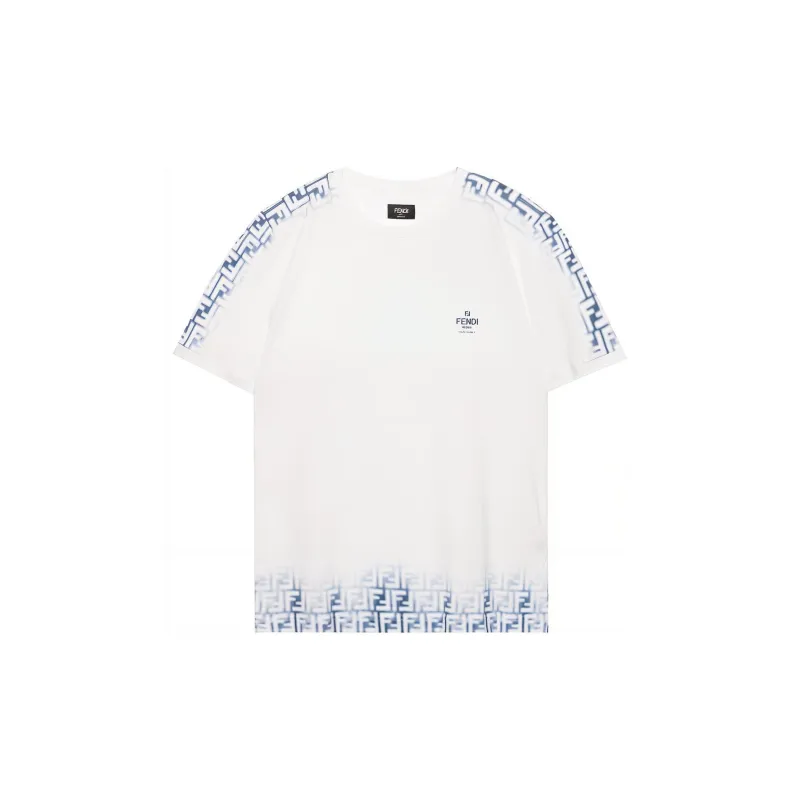 FENDI T Shirts Men White-0