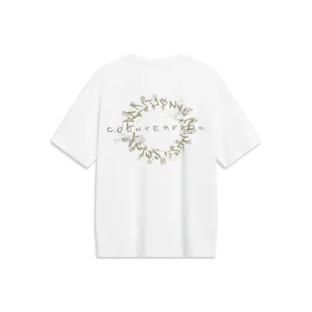 LINING CF Tracing T Shirts Unisex Ivory