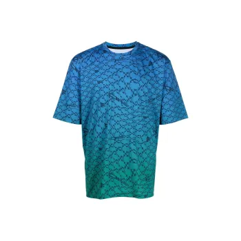 OFF WHITE T Shirts Men Blue