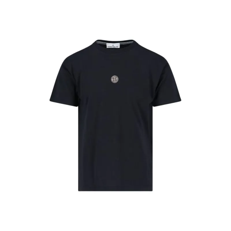 STONE ISLAND T Shirt Men's Black-0