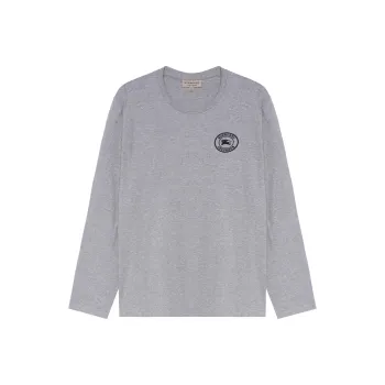 Burberry T Shirt Men's Light Gray