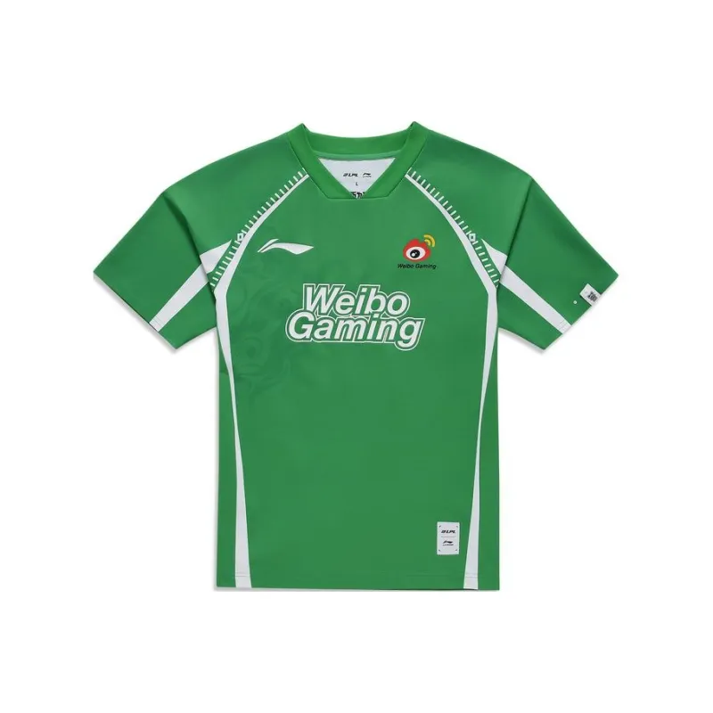 LiNing T Shirt Unisex Medium Green-0