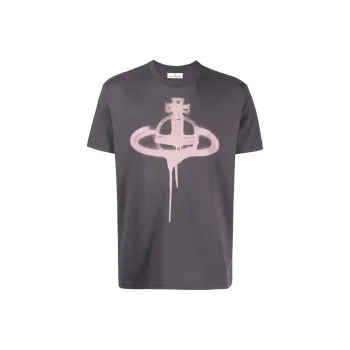 Vivienne Westwood Spray Orb print Cotton T shirt