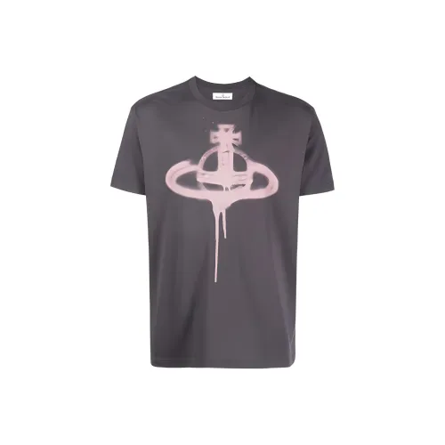 Vivienne Westwood Spray Orb print Cotton T shirt