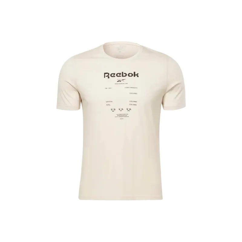 Reebok Ts Speedwick Move Tee T-Shirt Men's Light Brown-0