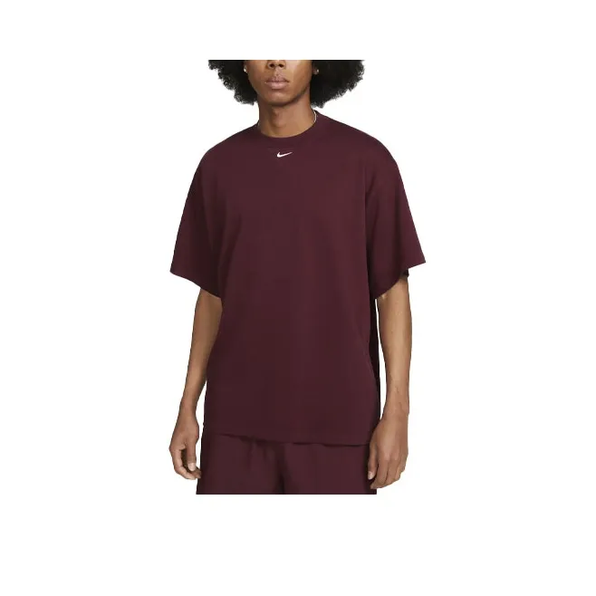 Nike T Shirts Men Evening Chestnut-0