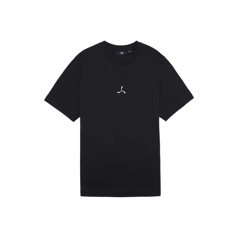 LI NING 1990 T Shirts Men Black-0
