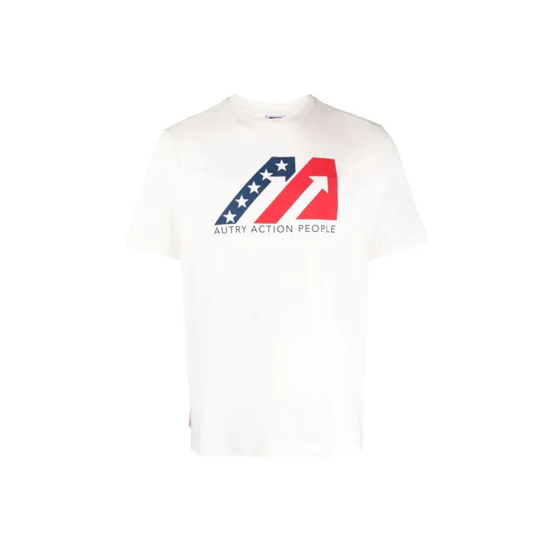 AUTRY Graphic Printed Crewneck T Shirt-0