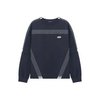 UNVESNO T Shirts Unisex Navy Blue