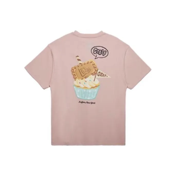 New Era T Shirts Unisex Pink-0