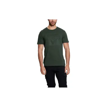 GUESS Eco Embossed Logo Tee T-Shirt Men's Jasper