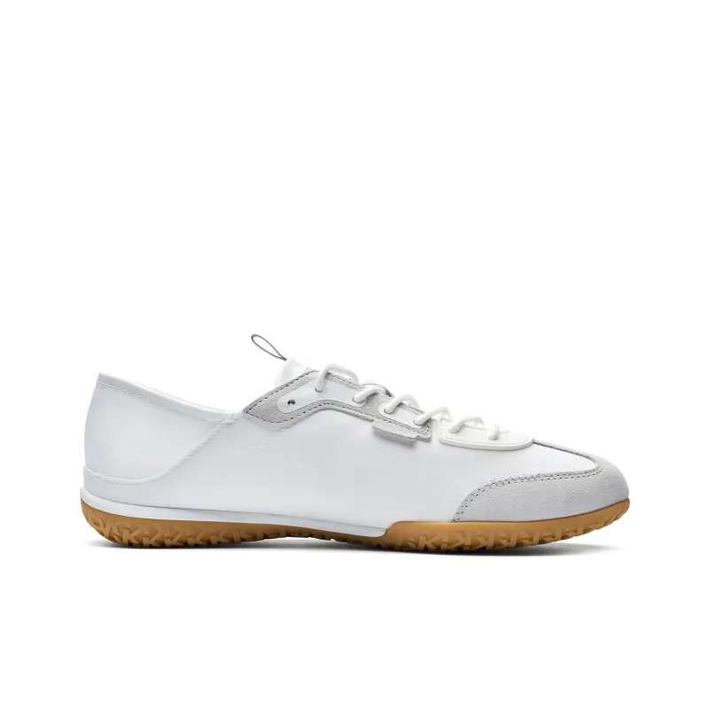 Kappa Back to Back Anti Slip Wear Resistant Low Top Casual Shoes Unisex White Gray-1