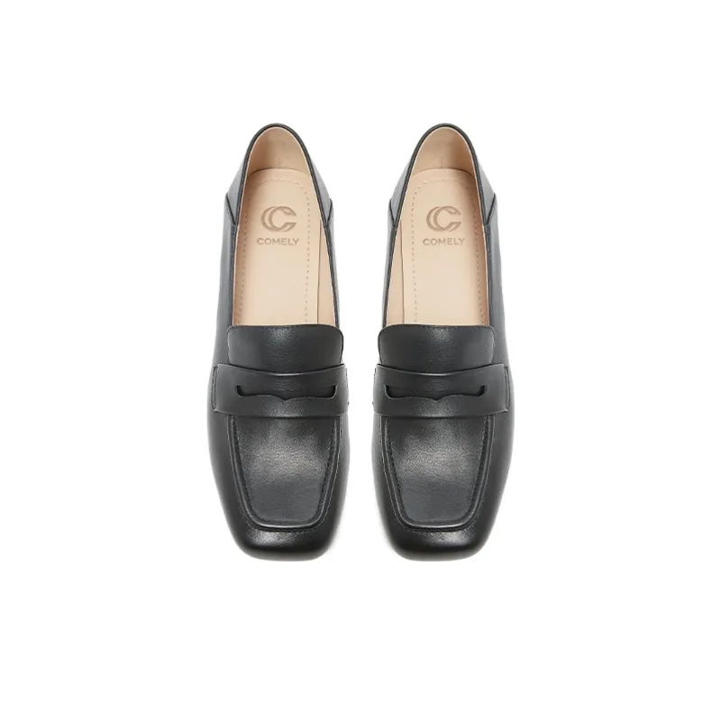 COMELY Loafers Women's Cream White, Night Sky-8