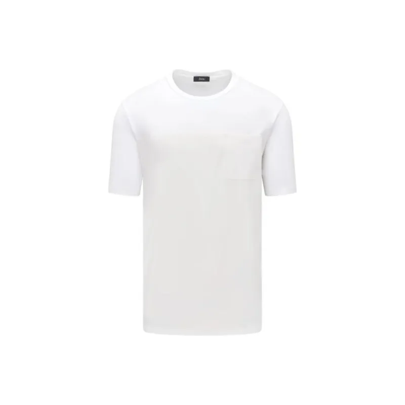 HERNO Two Toned Crewneck T Shirt-0