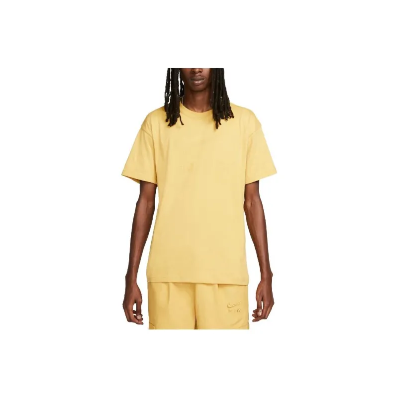 Nike T Shirts Men Yellow-0