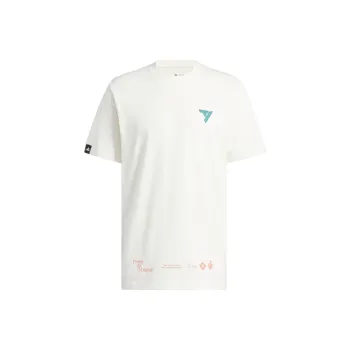Adidas T Shirt Men's White Marble