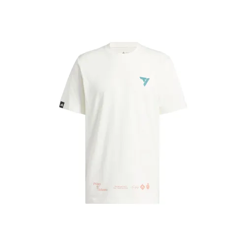 Adidas T Shirt Men's White Marble