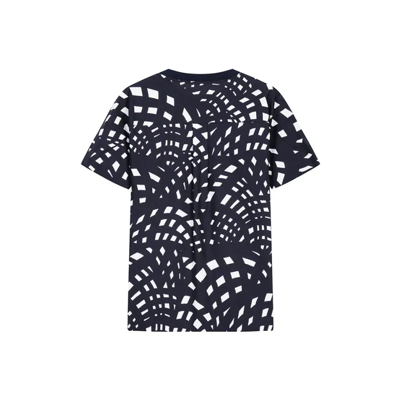 DAVID NAMAN T Shirts Men Navy Blue-0