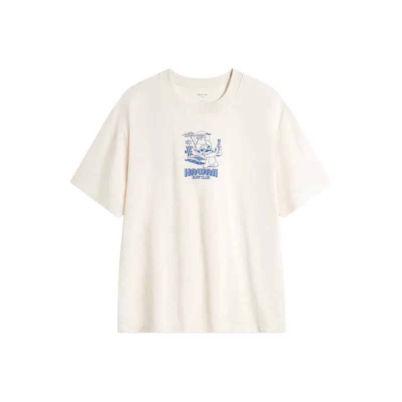 LiNing x Disney T Shirt Men's Ecru-0