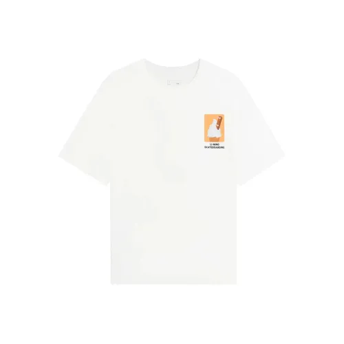 LiNing Li Ning X Phil Hackett, Pablo Lentile United T Shirts Unisex White