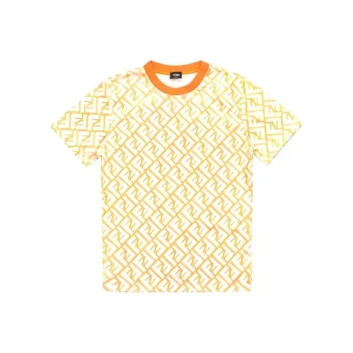 FENDI SS23 T Shirt Men's Orange