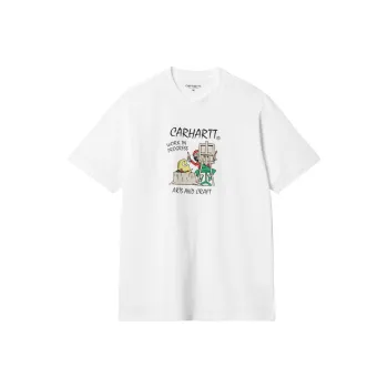 Carhartt WIP Art Supply T Shirt T Shirt Men's White
