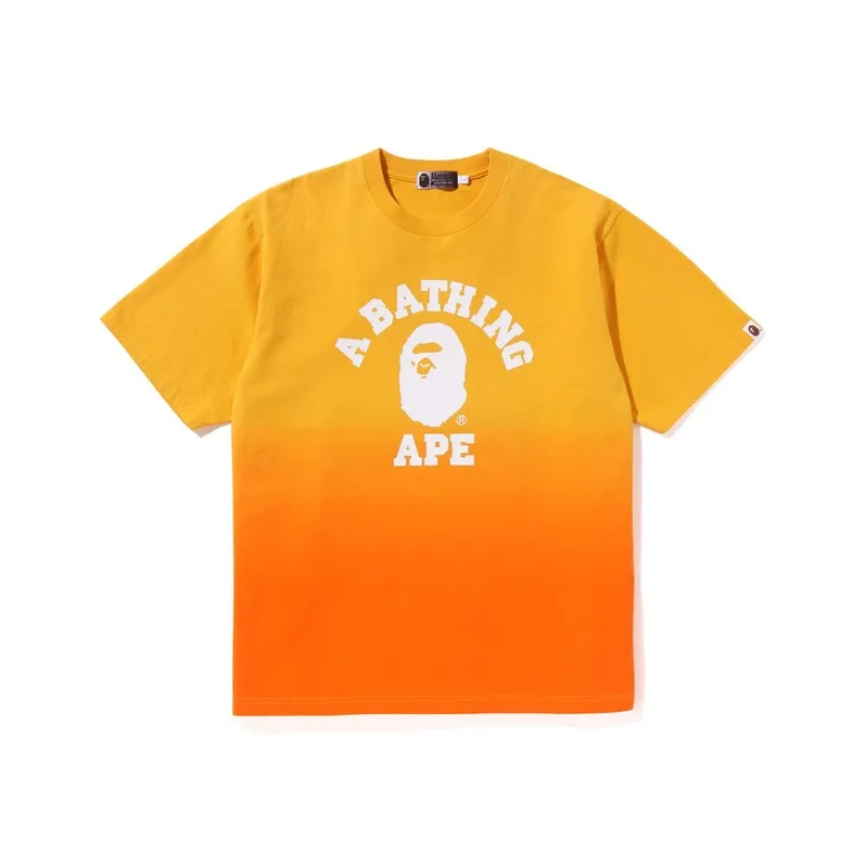 Bape College Gradation Relaxed Fit Tee-2