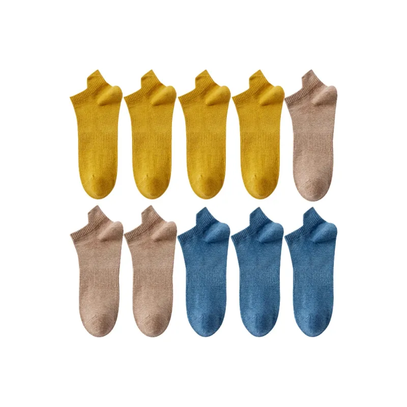 Cotton Gene Ankle Socks Men's Combo Set-17